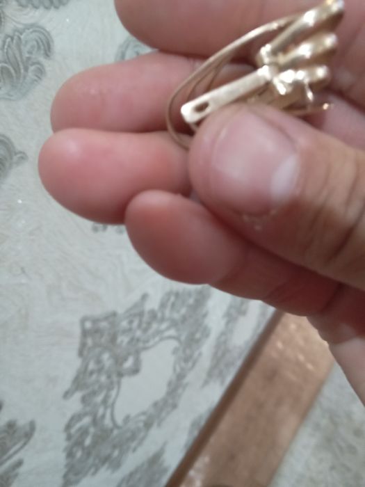 Золотые серьги 6.5 грамм.583.проба