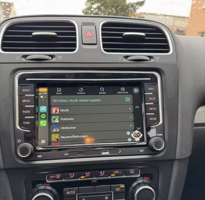 Navigatie 4GB 7 inch Carplay / Android Auto Volkswagen Skoda Seat VW