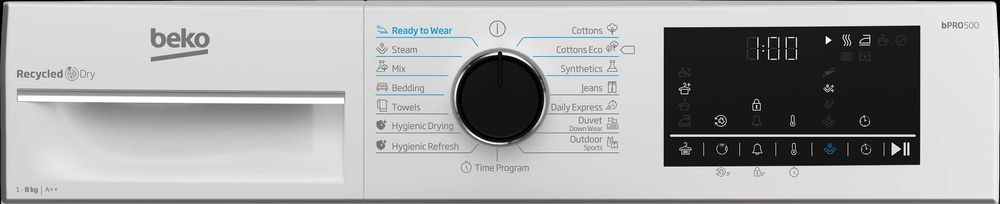 Нова инверторна сушилня с термопомпа Beko B5T68233  8 кг с пара