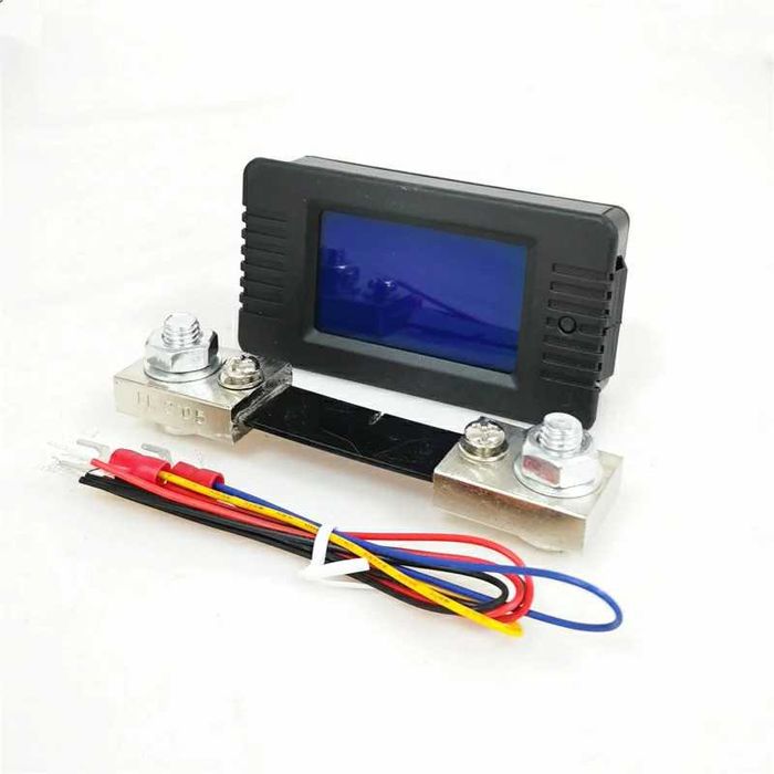 CONTOR SOLAR voltmetru ampermetru TESTER baterie DC 0 - 200V 100A 300A