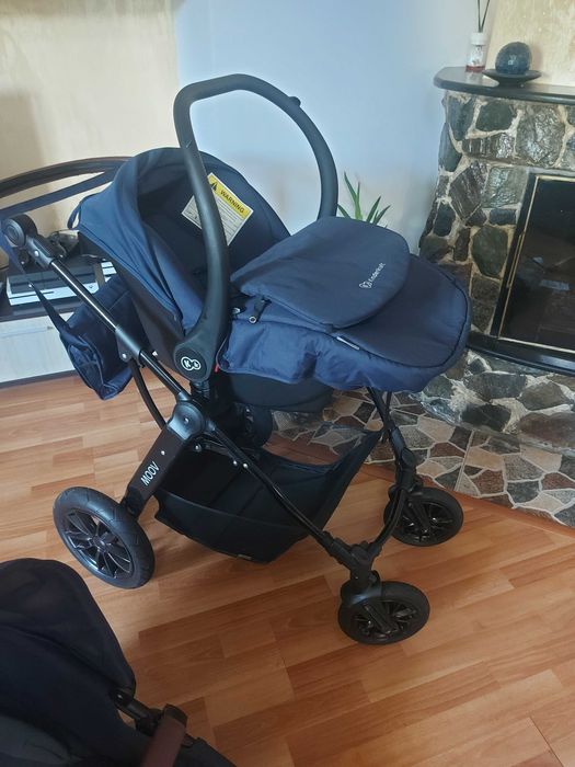 Kinderkraft XMOOV 3în1 multifuncțional ca Nou+ scaun auto Mink Negru