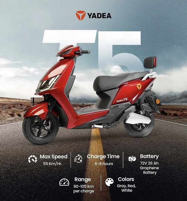 Yadea T5 xoladi 99% yangi