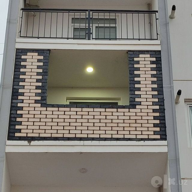 Kladka balkon balkonga g'isht teramiz