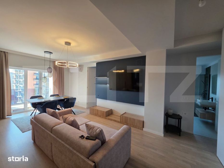 Apartament cu 2 camere, 56.80 mp, zona Bucegi Residence