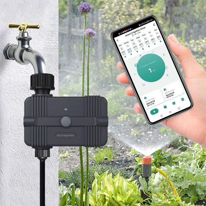 Smart програматор/компютър за поливане/ напояване Wifi, Bluethoot,