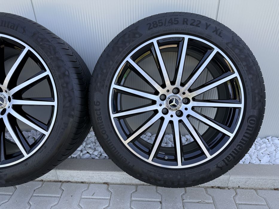 Оригинални джанти Мерцедес ГЛС 63АМГ 22 цола спорт пакет Mercedes GLS 167 63AMG MAYBACH X167 GLS600 ГЛС 450d фейслифт пакет БРАБУС 5Х112 OEM X167 GLS