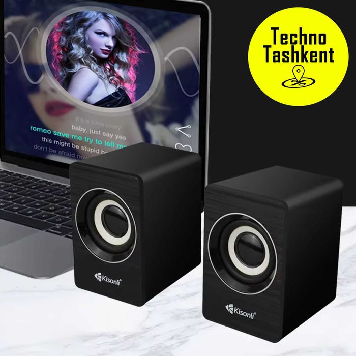 Kомпьютерные колонки Kisonli A707 (Dostavka Bor) (Garantiya)