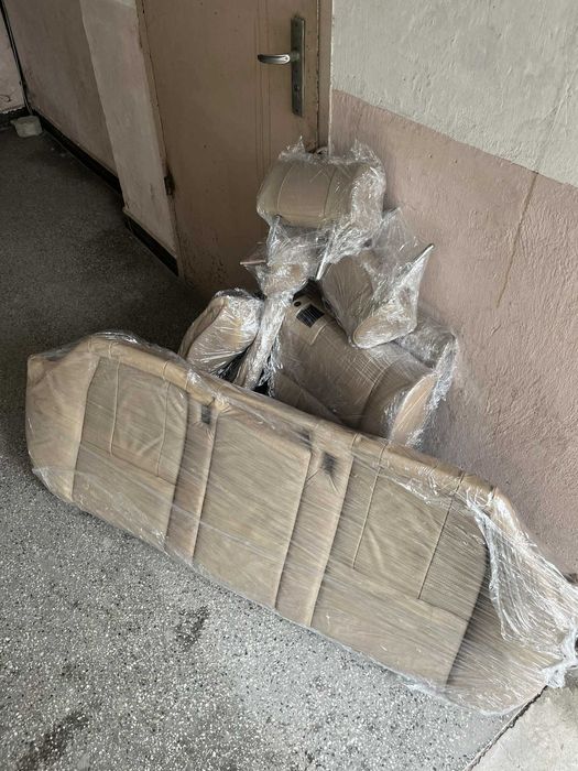 Бежови седалки e38/e39(подгрев,надуване)задни е39 (exclusive, ски сак)