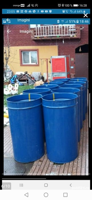 Butoaie pentru depozitat cereale