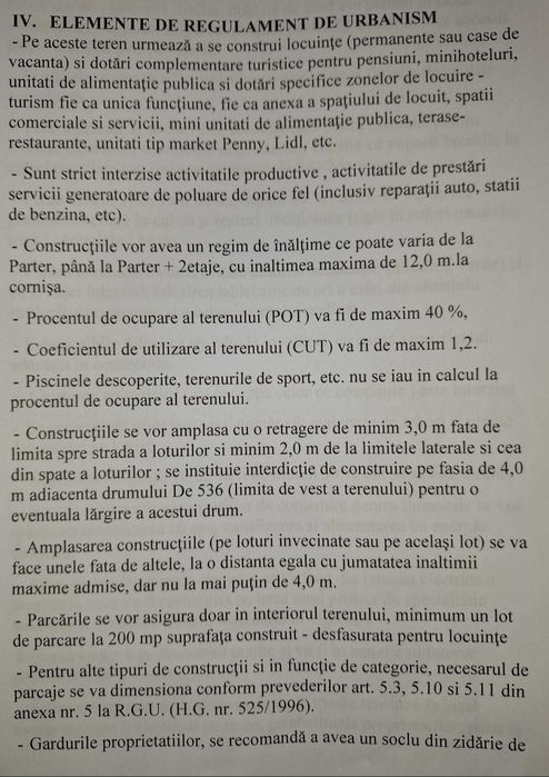 Proprietar loturi intravilan intre lac Corbu si DJ Constanta si rate.