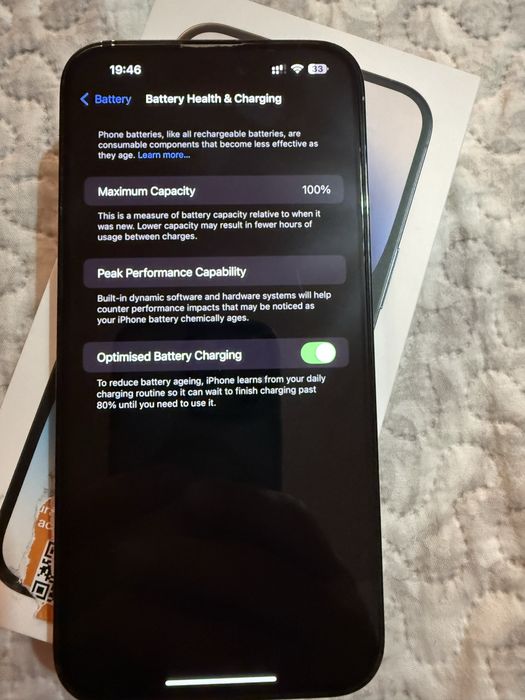 Apple Iphone 14 pro max 128gb Neverlocked - Sanatate baterie 100%
