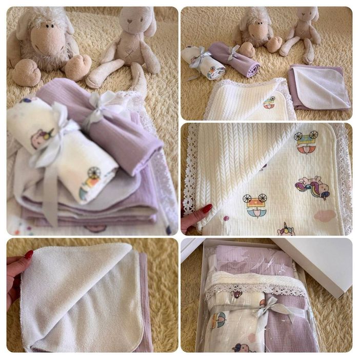 Комплекты ручной работы для новорожденных