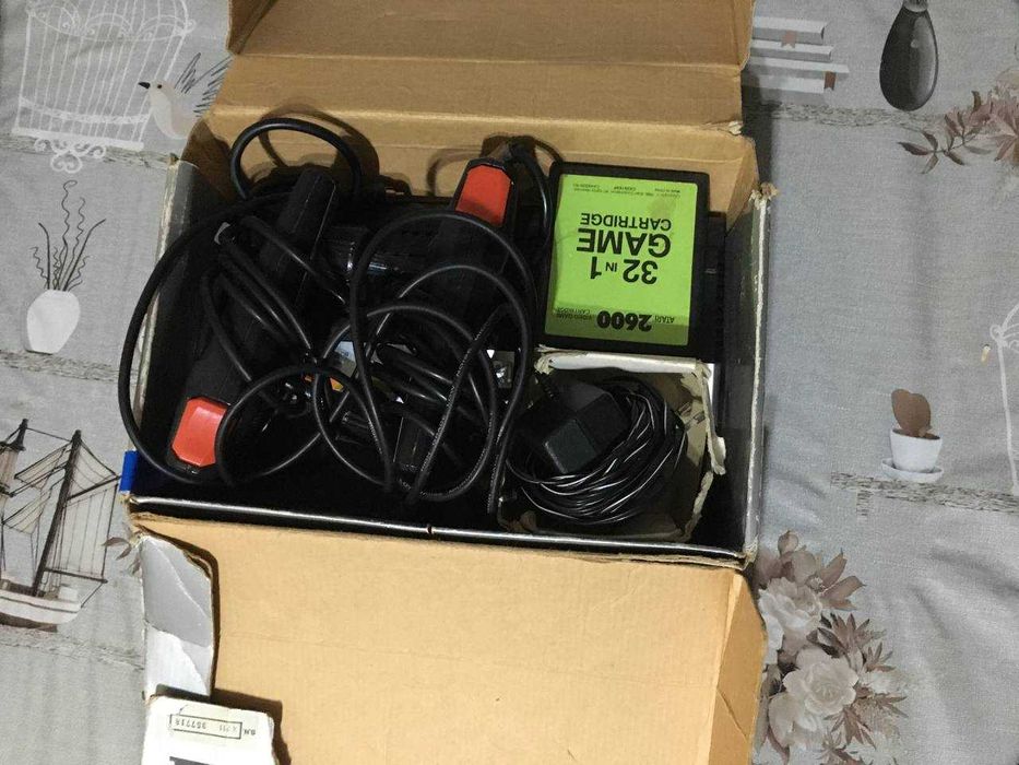 Легендарная Atari 2600 (GDR/USA) — ПОЛНЫЙ КОМПЛЕКТ в коробке!