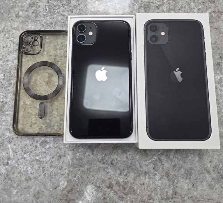 Срочно IPHONE 11 128 GB Коробка Документы Чехол 6+бонус