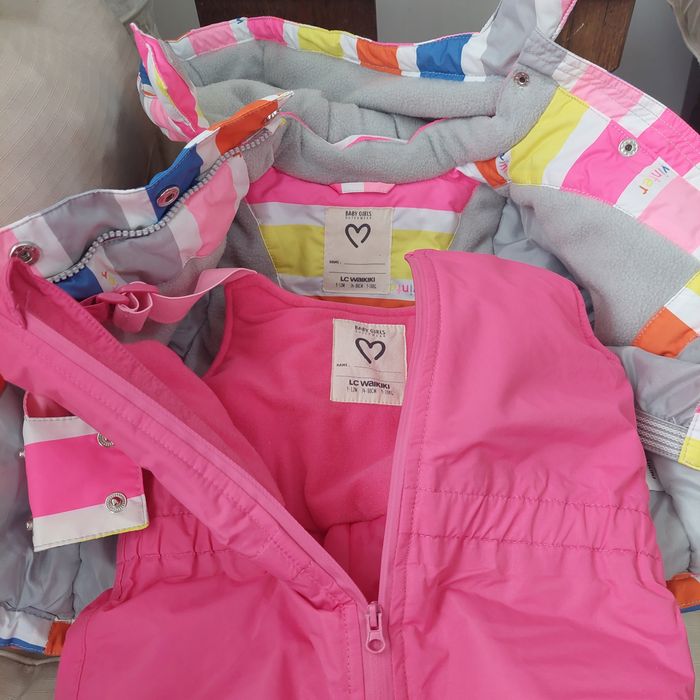 Детски ски екип от 2 части като нов