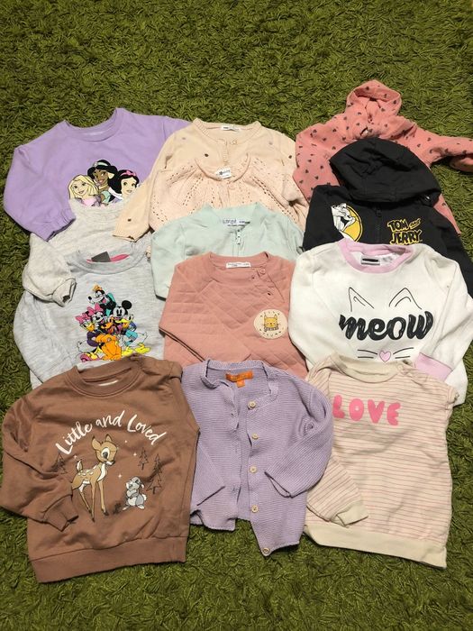 Set hainute fetita  77 piese 68-80cm