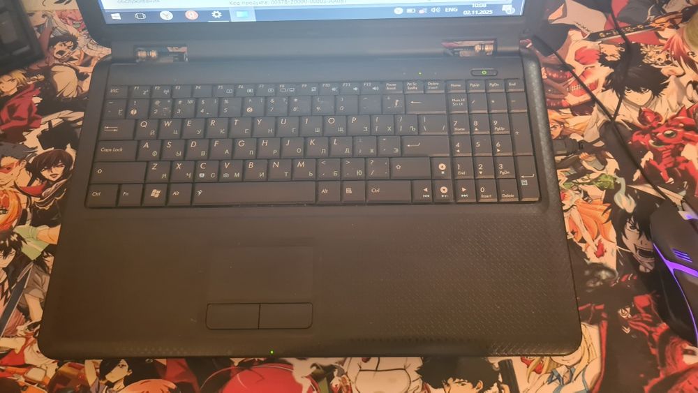 Ноутбук батарейку держит