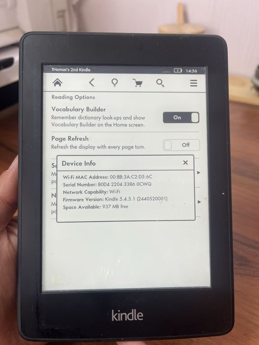 электронная книга Amazon Kindle Paperwhite 2