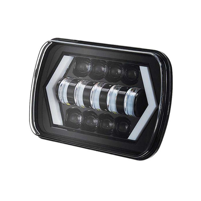 Set Faruri LED JEEP Wrangler YJ Cherokee XJ 110W Patrol Landcruiser