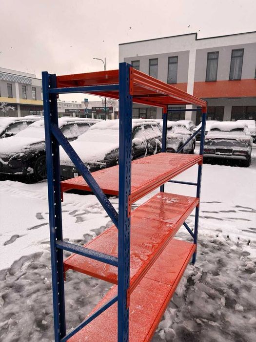 Temir stelaj | Ombor uchun stellaj | Katta va mustahkam tokcha , 500kg