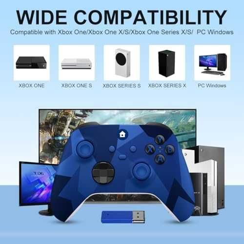 SWCTIM безжичен Xbox контролер Camo Blue