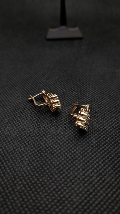 Серьги золотые Россия. 585 пробы.
