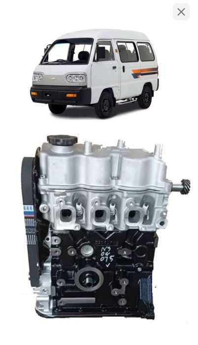 Двигатель в сборе новый мотор дамас шевроле даево дэу damas Chevrolet