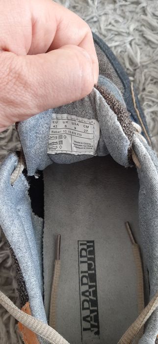 Adidasi barbati napapijiri originali 42 27cm talpic impecabili