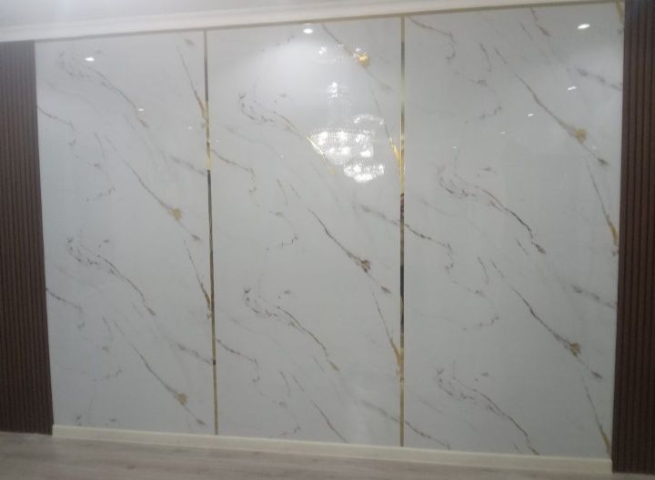 Установка гибкого мрамора