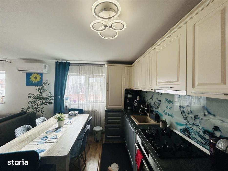 Apartament 3 camere pe 2 niveluri, mobilat și utilat - Cedonia