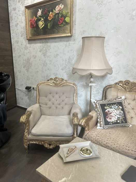 Бароково канапе и кресло