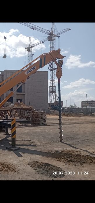 Ямобур, автовышка, кран 3 в 1