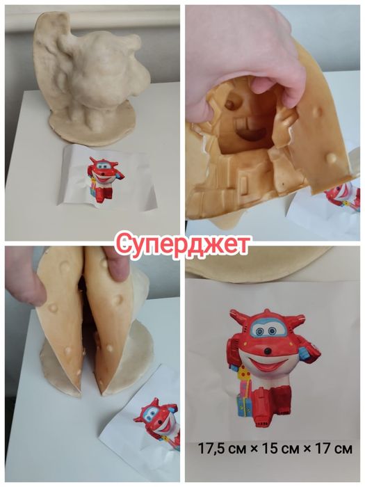 Латексная (силиконовая) форма для изготовления копилок из гипса