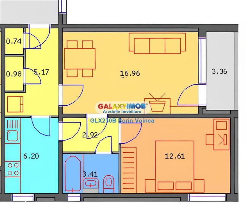 Apartament 2 camere Alexandru Obregia | Berceni | Pasaj Europa | 51mp