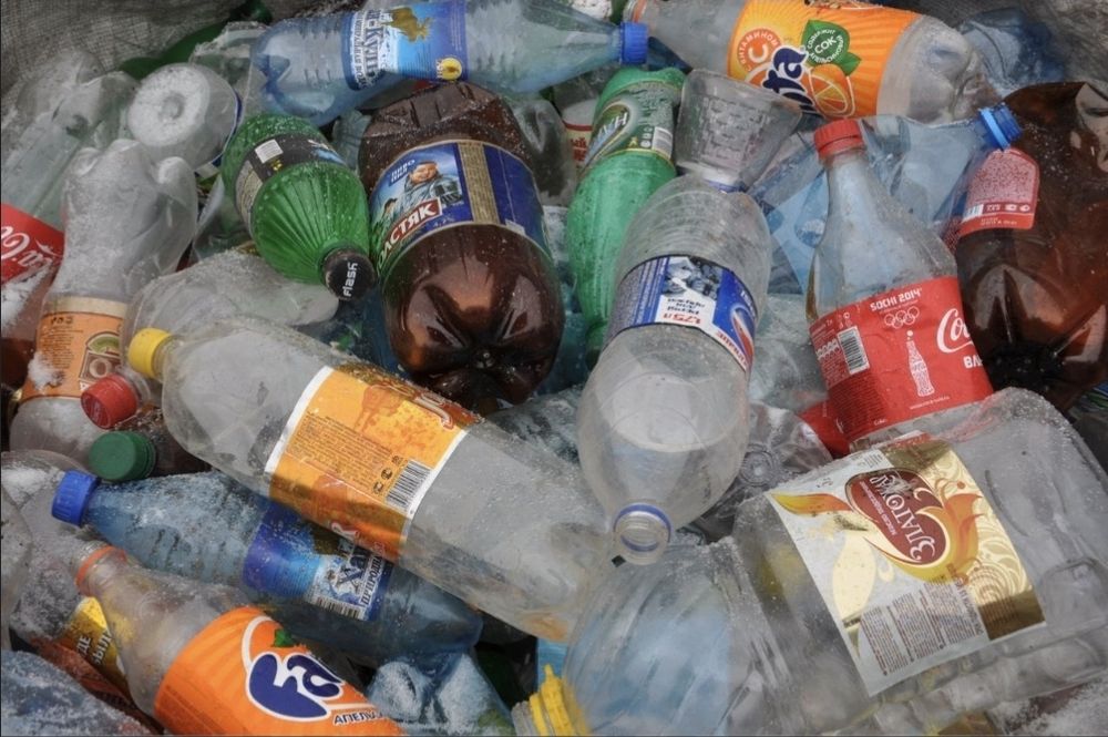 приём сбор пэт бутылок