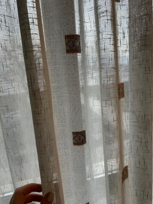 Set complet - Șină, draperie, perdea