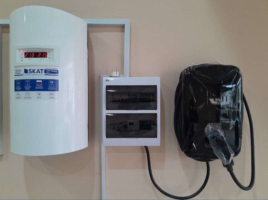 Установка Зарядных Станций для Электромобилей/ Монтаж Заземления/ Рома