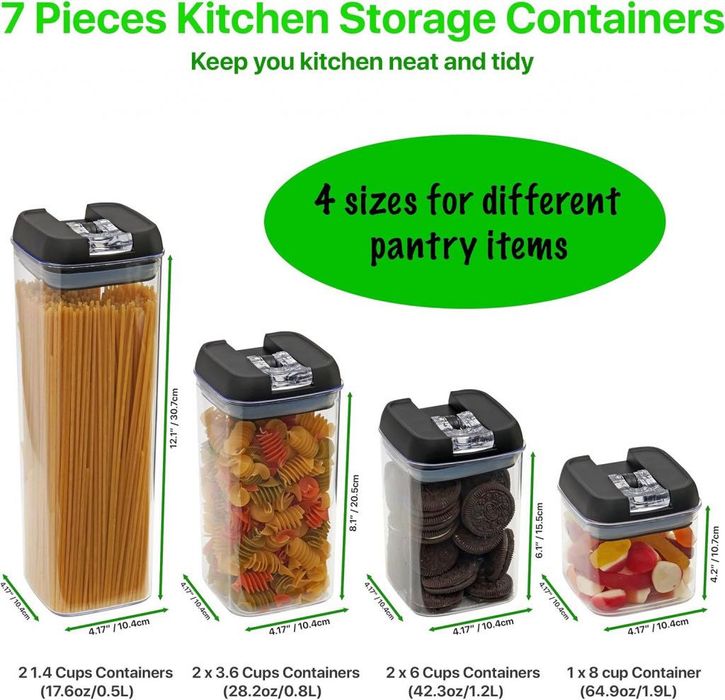 Комплект от 7 херметични контейнера