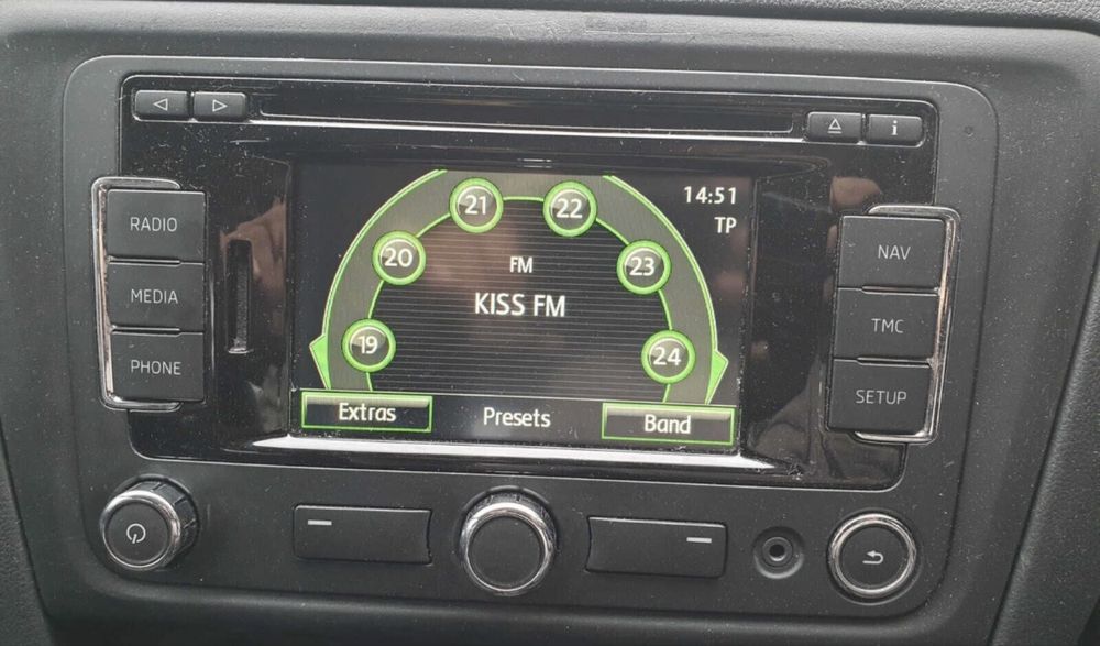 Radio CD cu navigatie Skoda Amundsen+ (RNS 315)