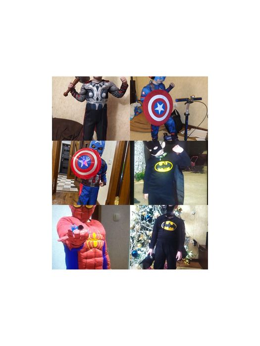 Одежда супергероя. Новый..Проката нет.