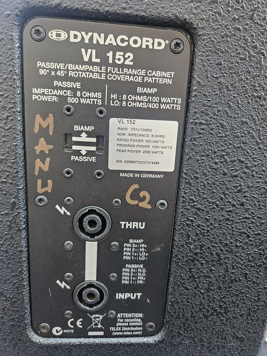 Dynacord VL 152 Originale