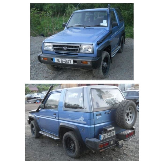 Geam stanga dreapta fata spate daihatsu feroza 1.6i 16v