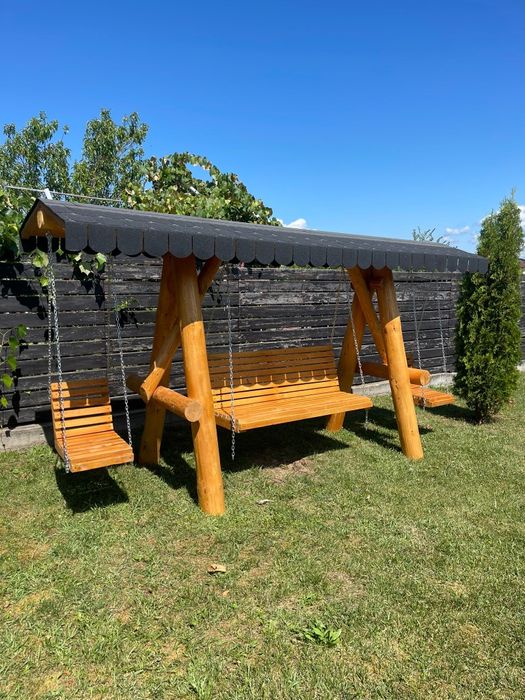 Mobilier rustic pentru grădină