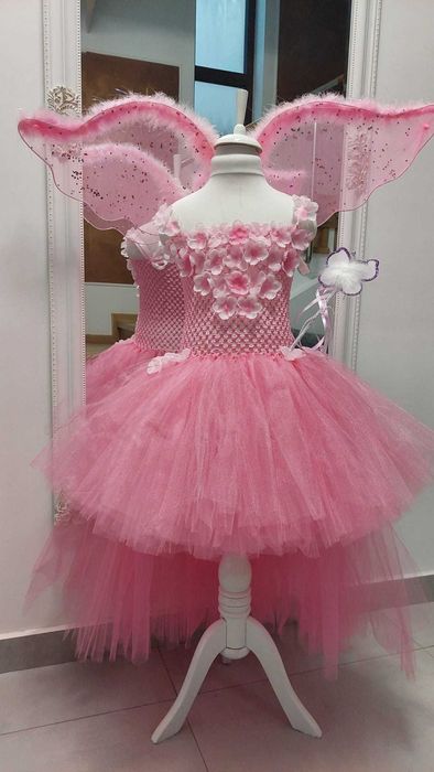 Rochita TUTU Zana Buna Printesa Carnavalului Curcubeu serbare Carnaval