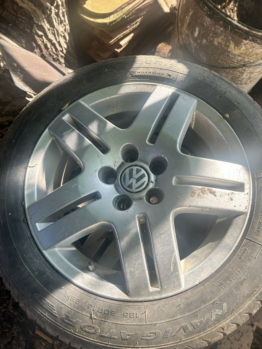 Vand jante Vw +anvelope 185/60R15