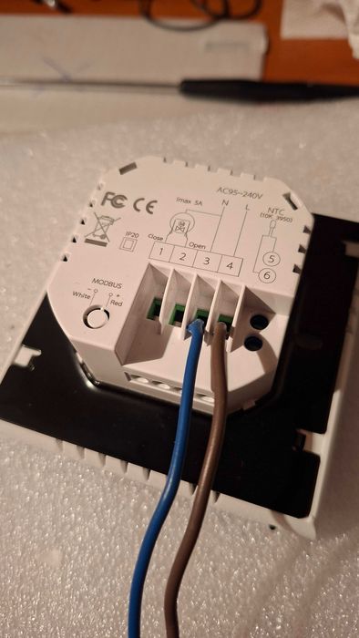 Електронен цифров термостат, нов, не използван