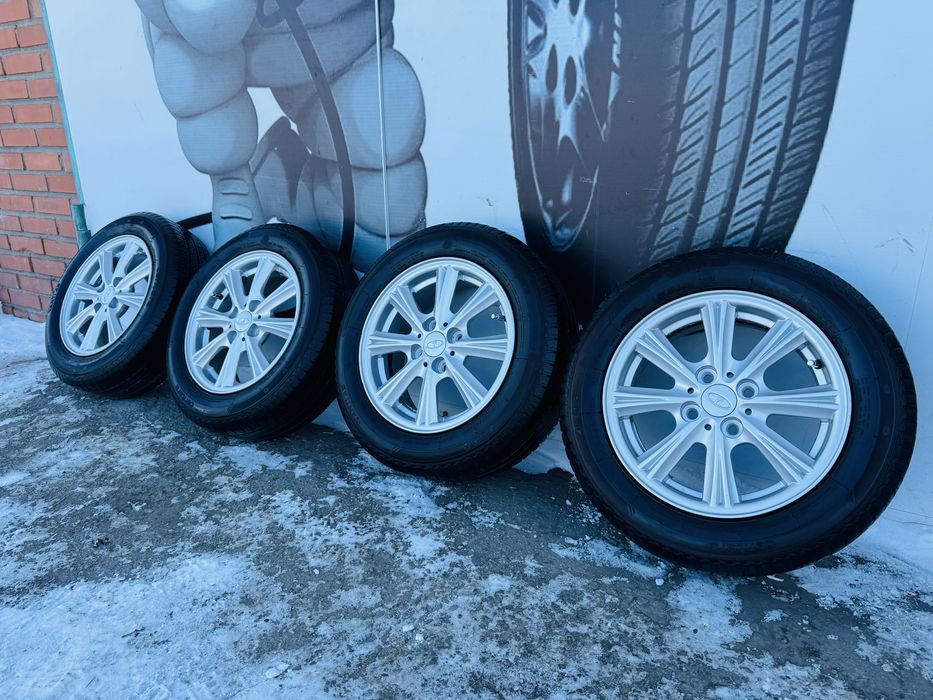 Диски Атика R14 4,98 с летней резиной!