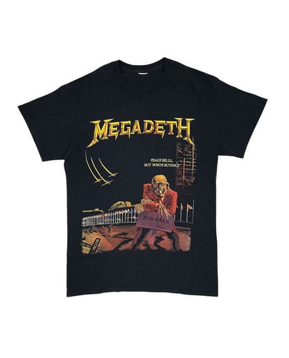 Megadeth мъжка метал тениска, M размер