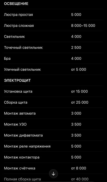 Электрик, монтаж. Выезд