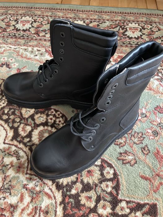 Ghete de piele naturala Politia Romana